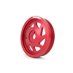 Perrin Crank Pulley Red WRX 2015-2018 / Scion FR-S 2013-2016 / Subaru BRZ 2013-2020 / 2017-2020 Toyota 86 | PSP-ENG-101 Red