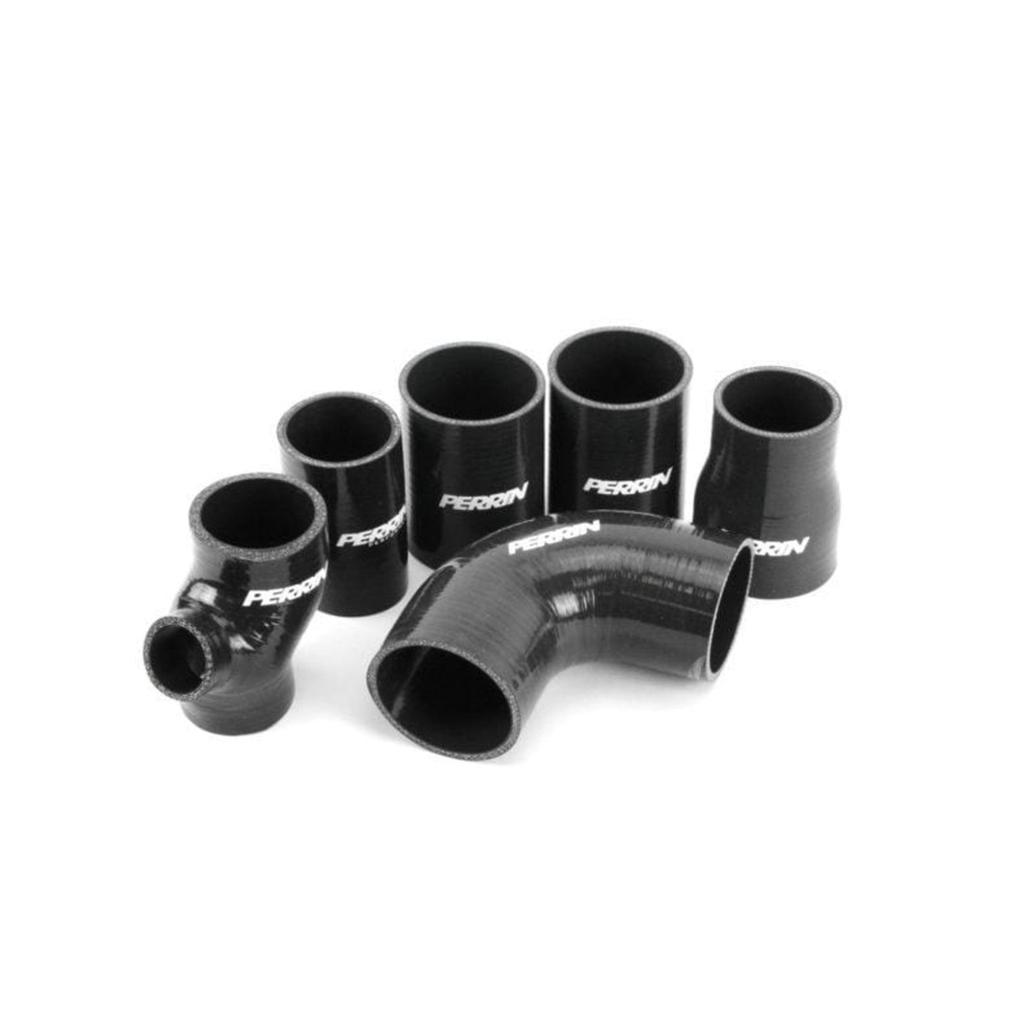 Perrin FMIC Red Boost Tubes and Black Couplers Subaru WRX 2015-2021 | PSP-ITR-437-2RD/BK