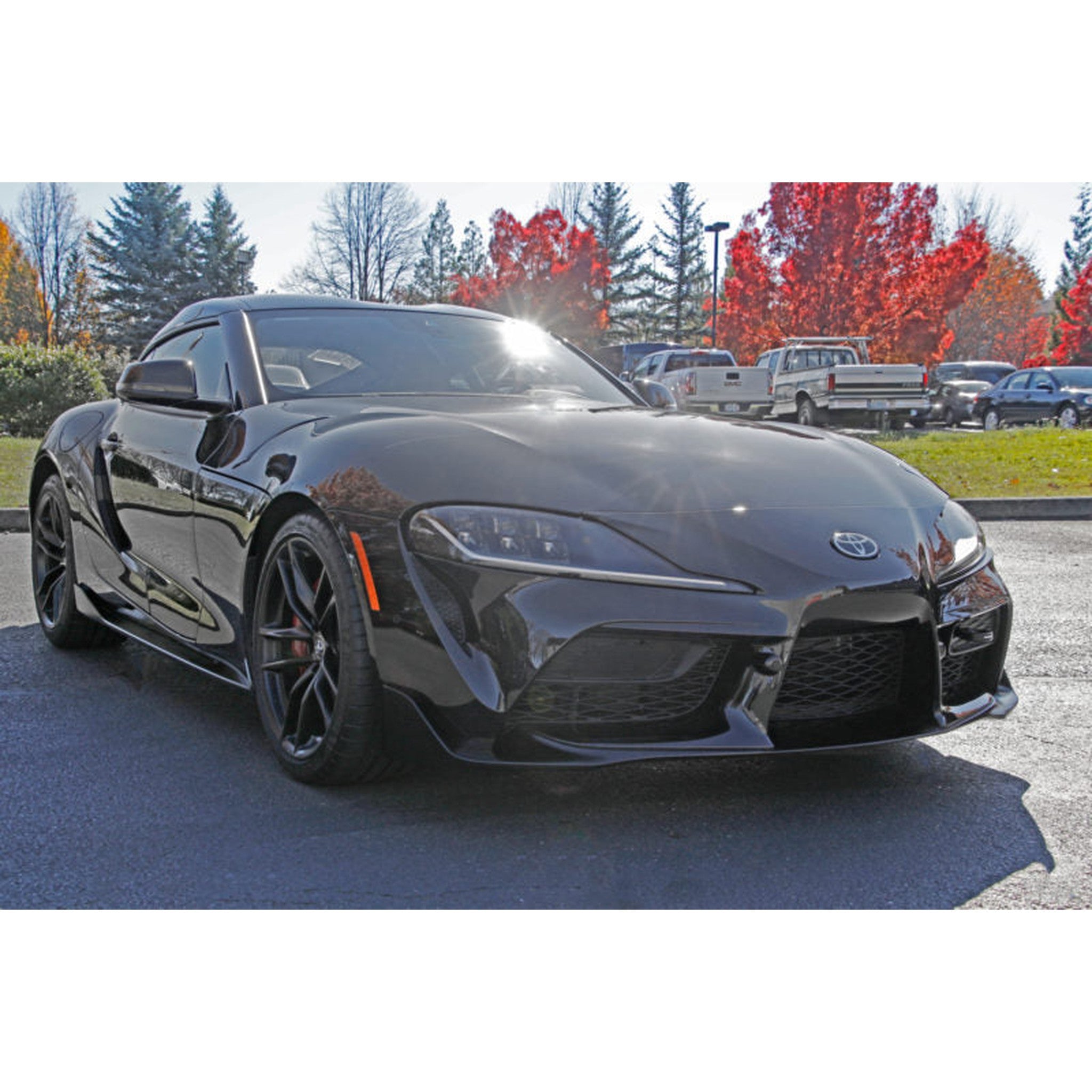 Perrin Front Tow Hook Black Toyota Supra 2020-2022 | PTP-BDY-230BK