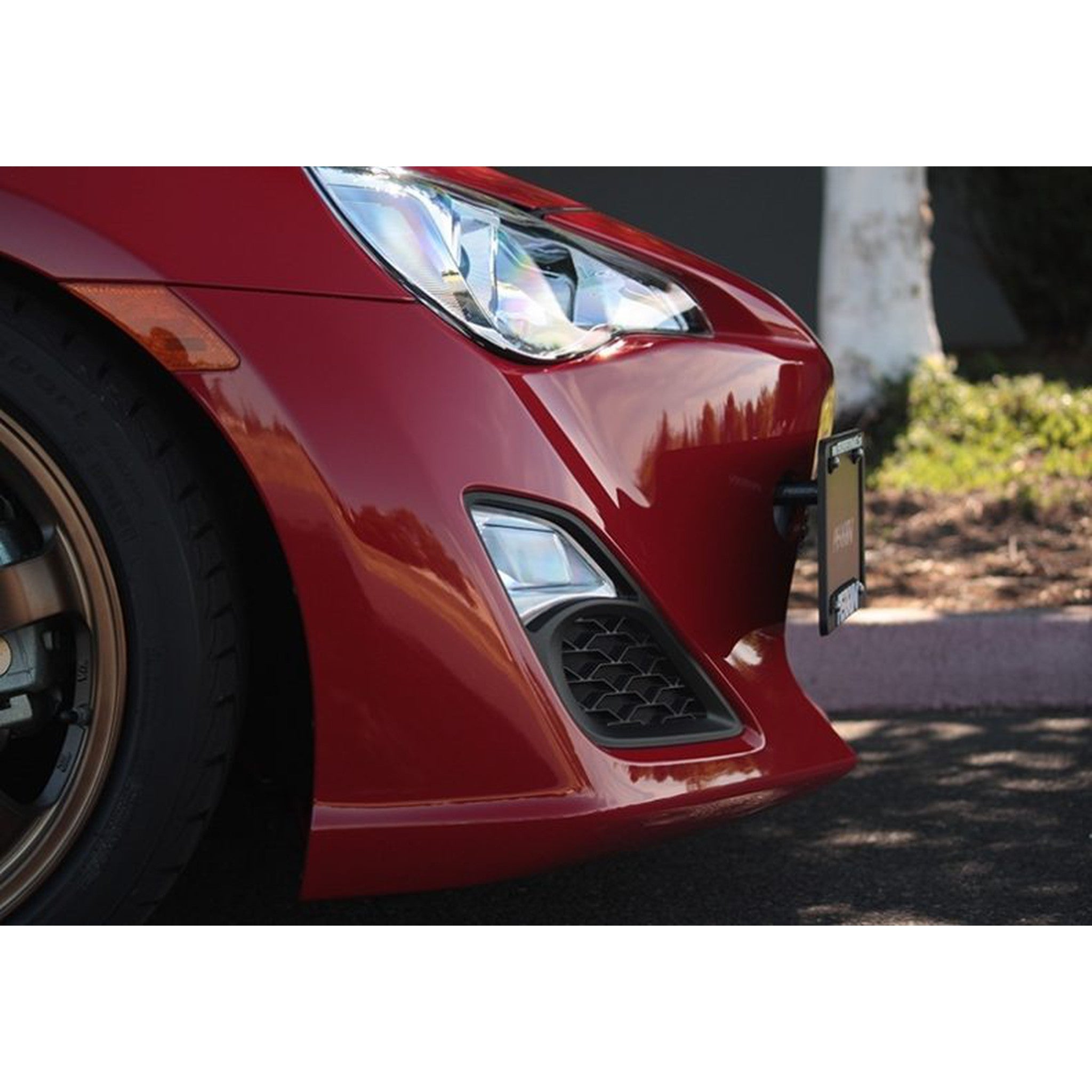 Perrin License Plate Holder Scion FR-S 2013-2016 / Subaru BRZ 2013-2020 / WRX / STI 2018-2021 | PSP-BDY-205