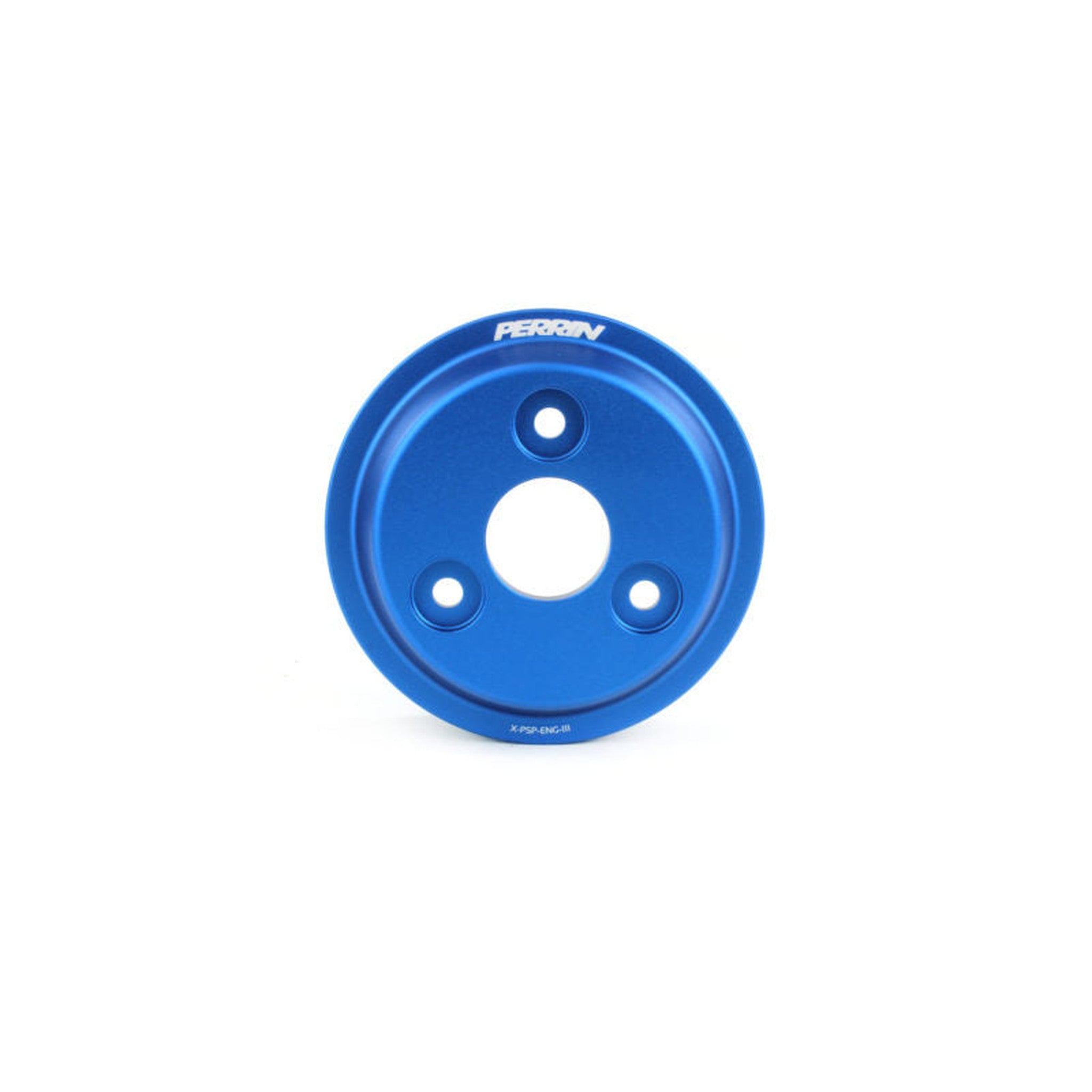 Perrin Lightweight Water Pump Pulley Blue Subaru WRX 2015-2021 | PSP-ENG-111BL