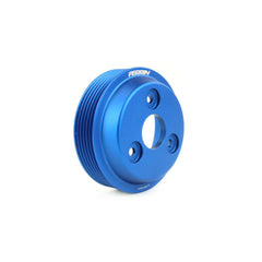 Perrin Lightweight Water Pump Pulley Blue Subaru WRX 2015-2021 | PSP-ENG-111BL
