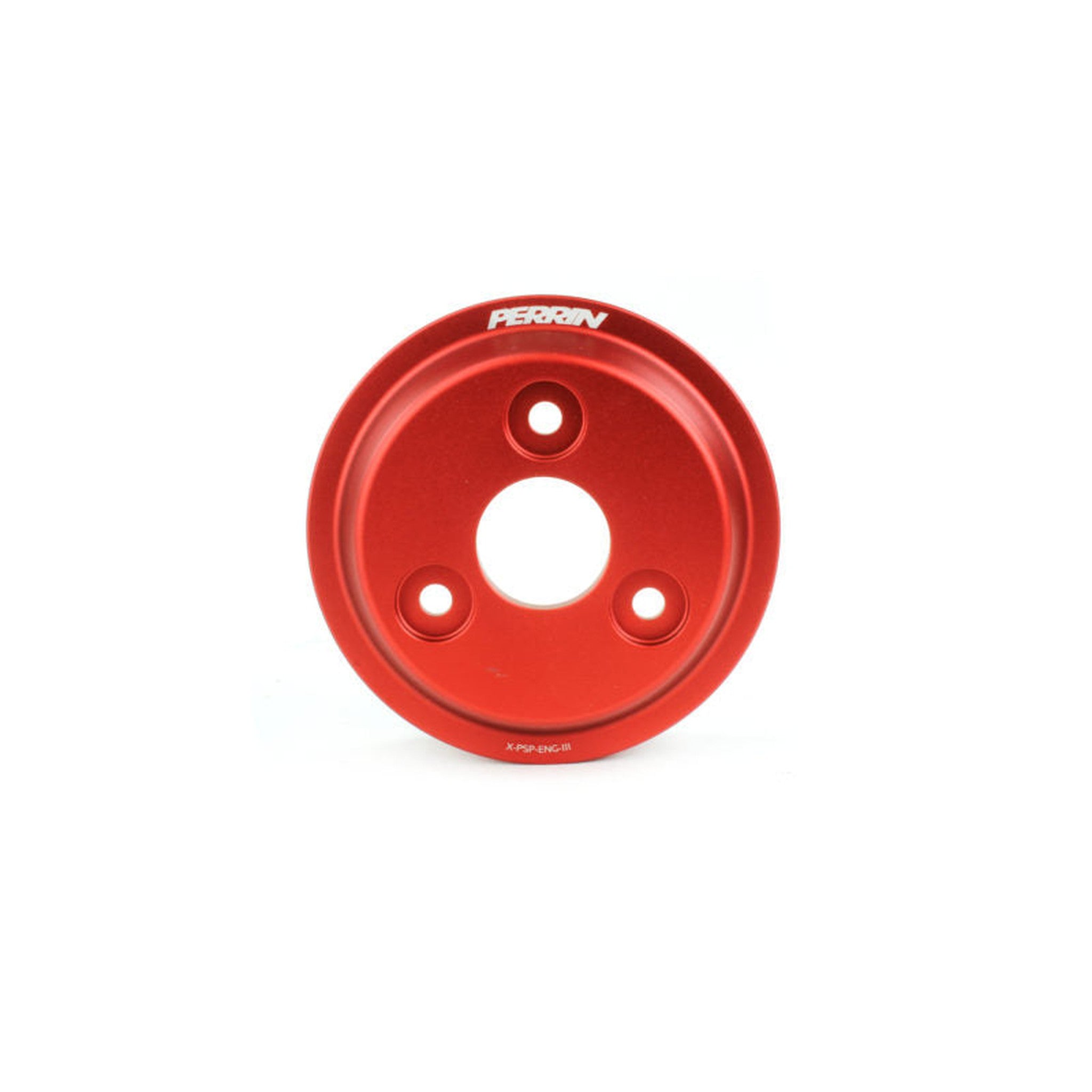 Perrin Lightweight Water Pump Pulley Red Subaru WRX 2015-2021 | PSP-ENG-111RD