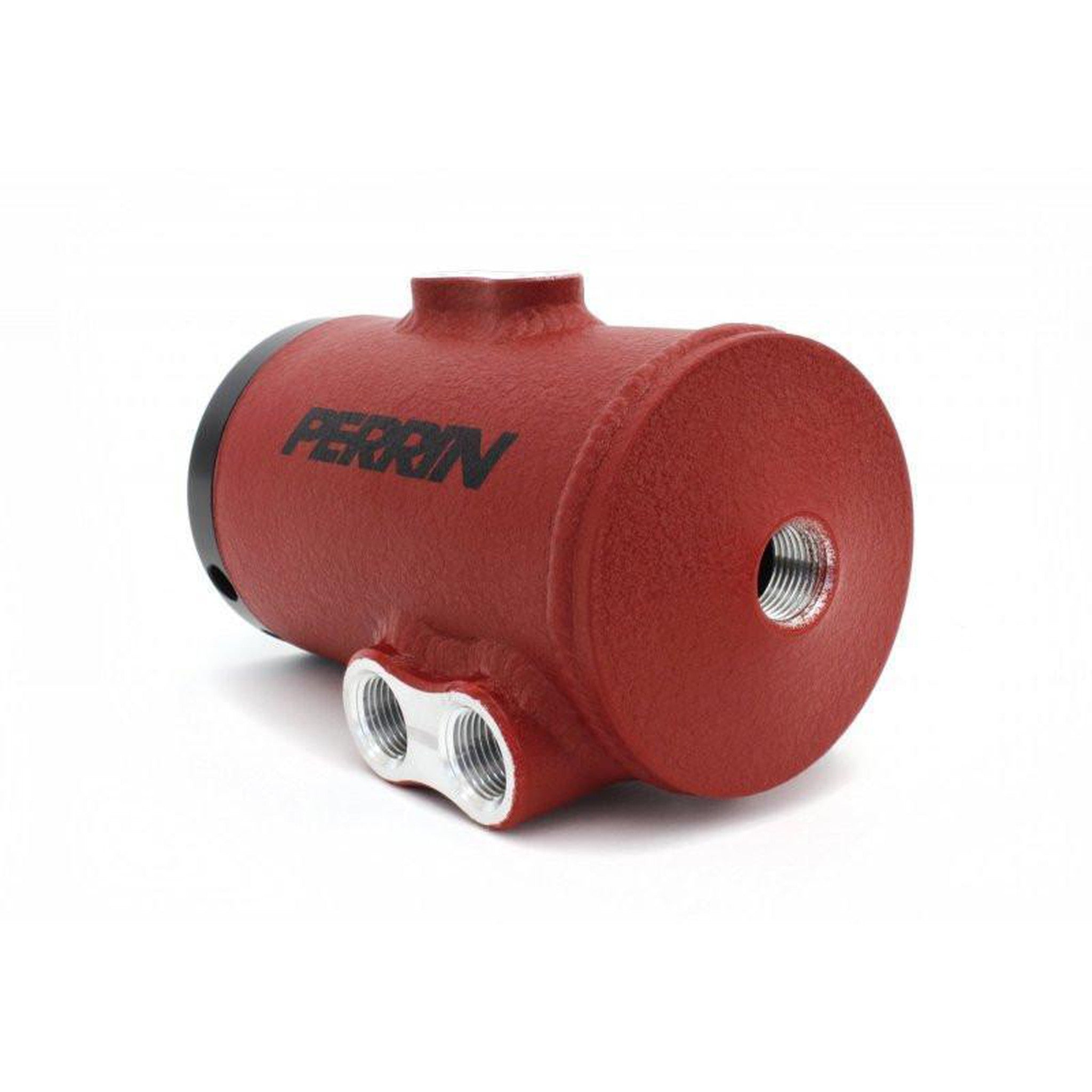 Perrin Red Air Oil Separator Subaru WRX 2002-2014 / STI 2004-2021 with FMIC | PSP-ENG-607RD