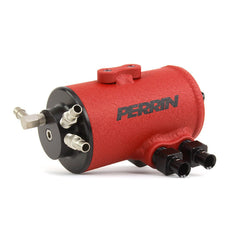 Perrin Red Air Oil Separator Subaru WRX / STI w/ TMIC 2002-2007 | PSP-ENG-605RD