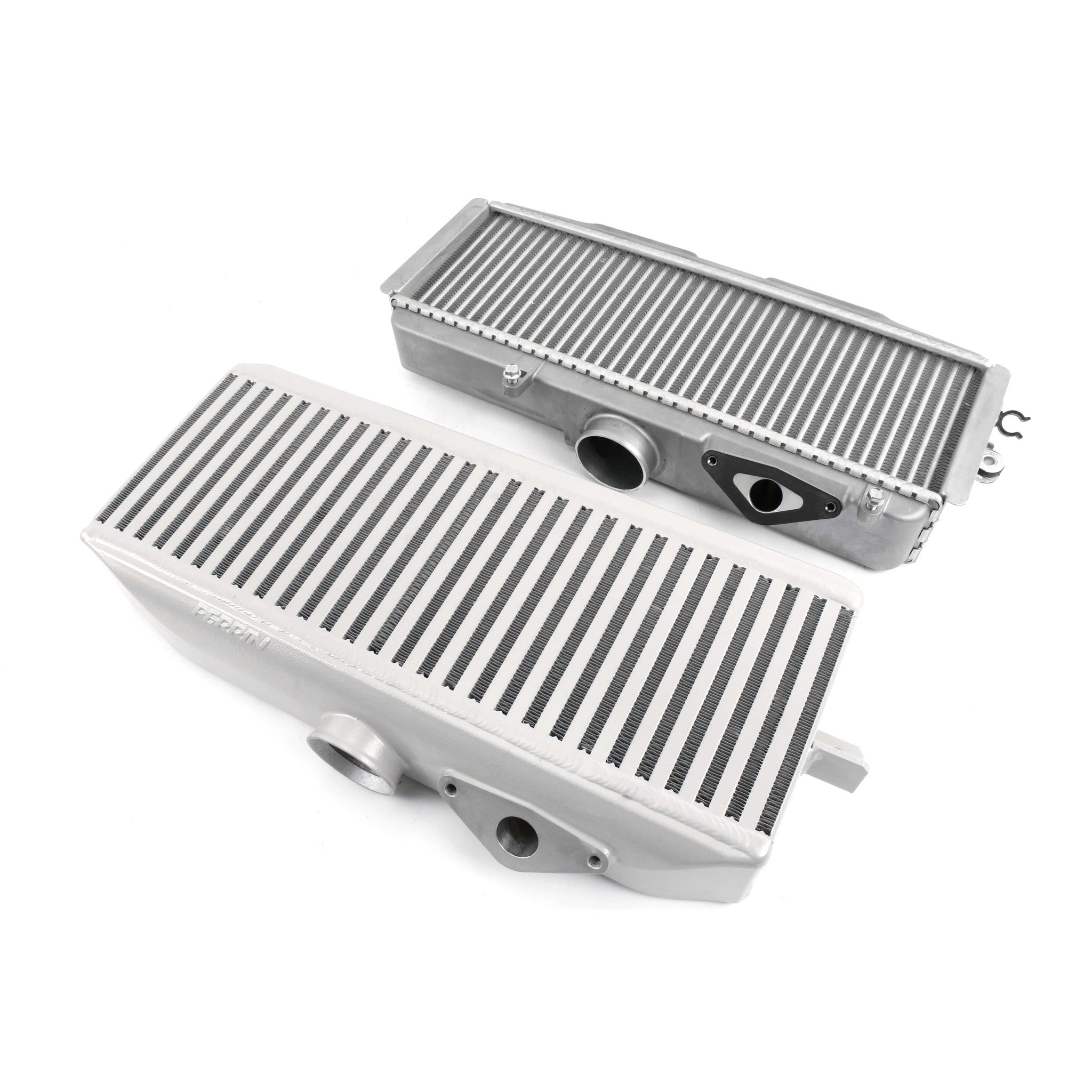 Perrin Top Mount Intercooler Silver 2008-2021 Subaru STI | PSP-ITR-302SL