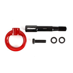 Perrin Tow Hook Kit Front Red Subaru WRX / STI 2015-2017 | PSP-BDY-232RD