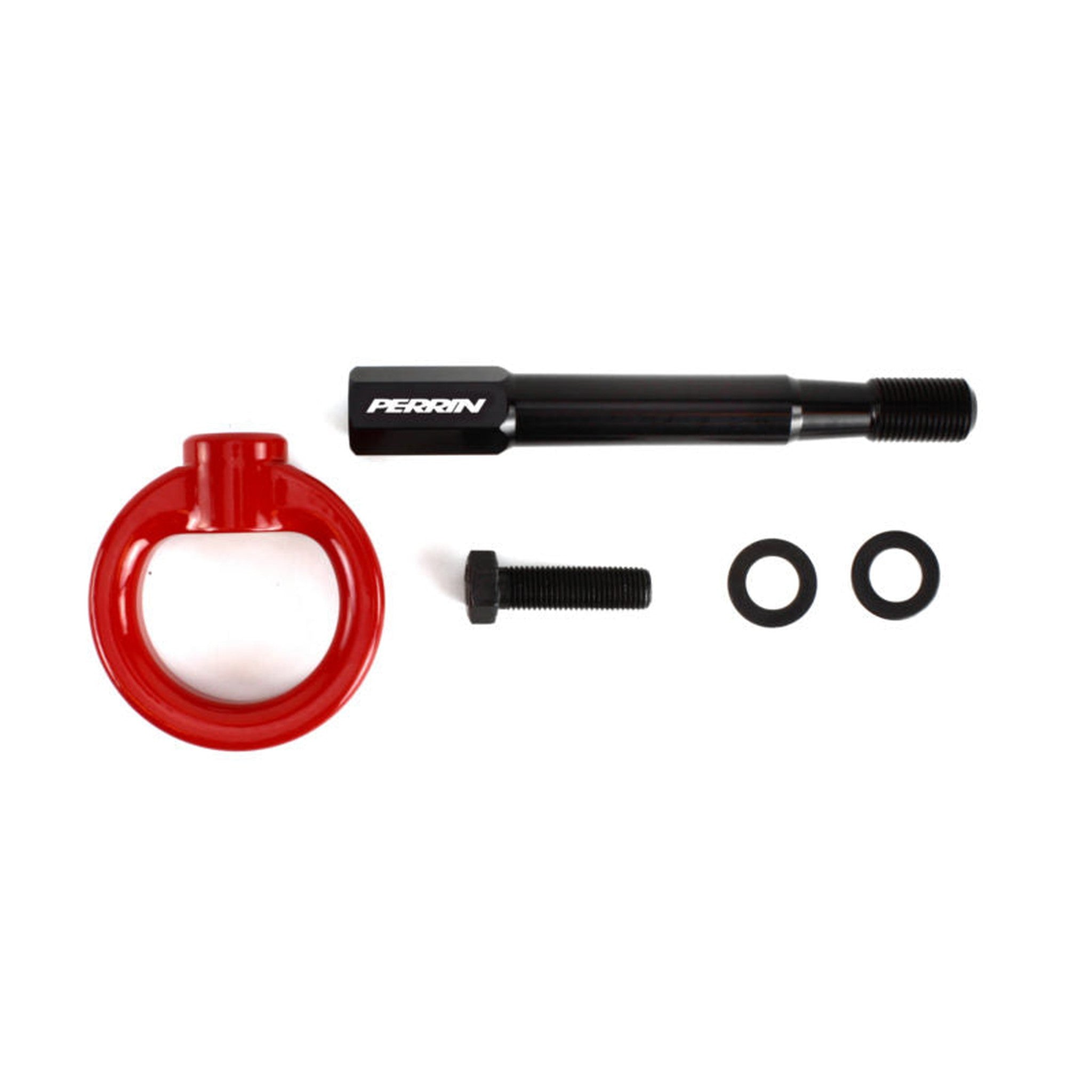 Perrin Tow Hook Kit Rear Red Subaru WRX / STI 2008-2014 Hatchback | PSP-BDY-250RD