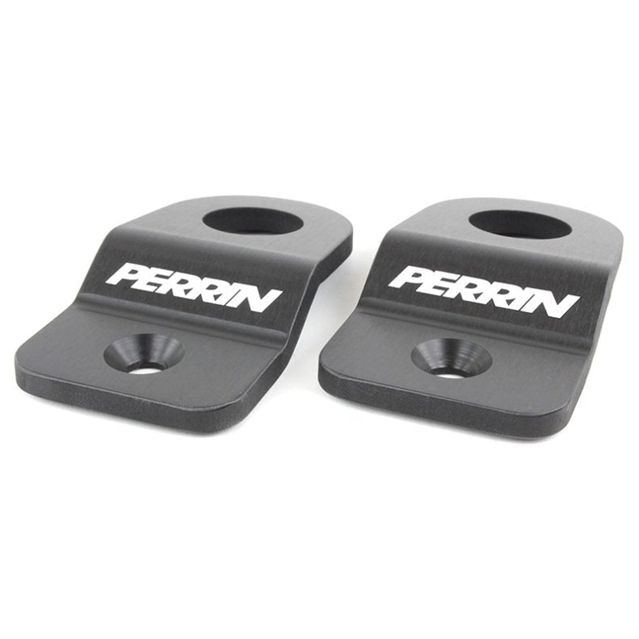 Perrin Upper Radiator Brackets Black 2008-2021 Subaru WRX / STI | PSP-ENG-521BK