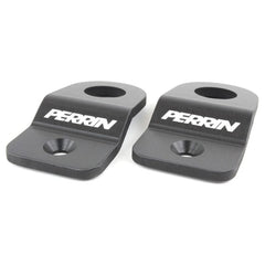 Perrin Upper Radiator Brackets Black 2008-2021 Subaru WRX / STI | PSP-ENG-521BK