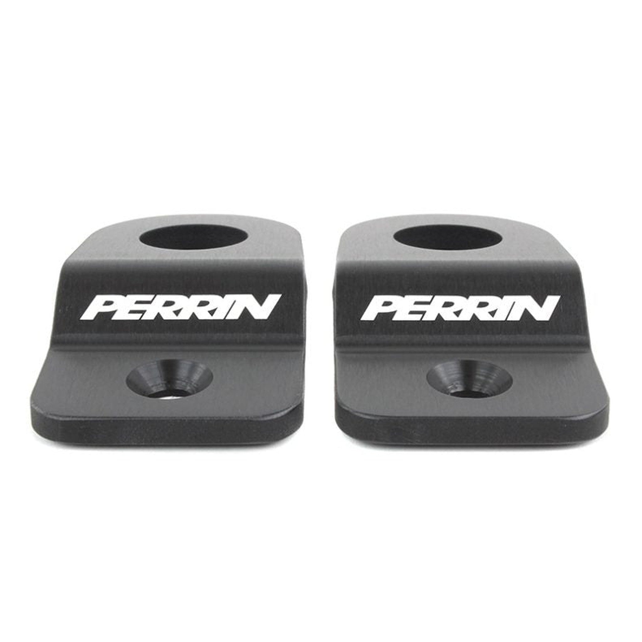 Perrin Upper Radiator Brackets Black 2008-2021 Subaru WRX / STI | PSP-ENG-521BK