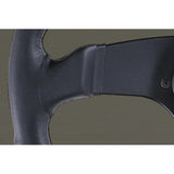 Personal Fitti E3 350mm Steering Wheel Black Leather w/ Black Stitching Black Spokes