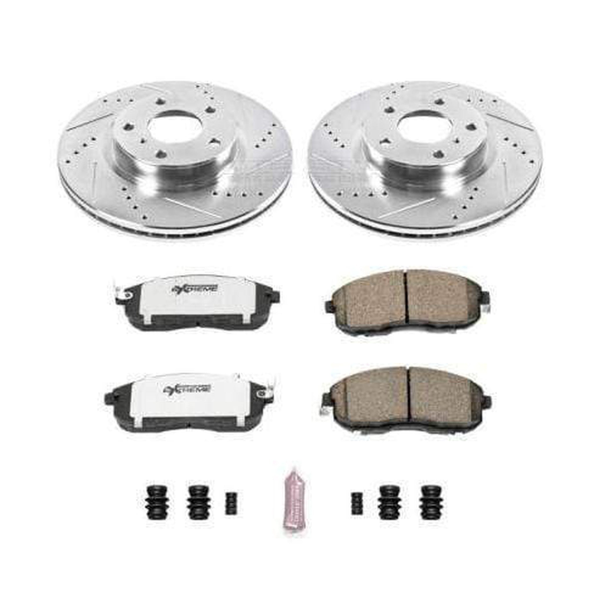 Power Stop 03-05 Infiniti G35 Front Z26 Street Warrior Brake Kit