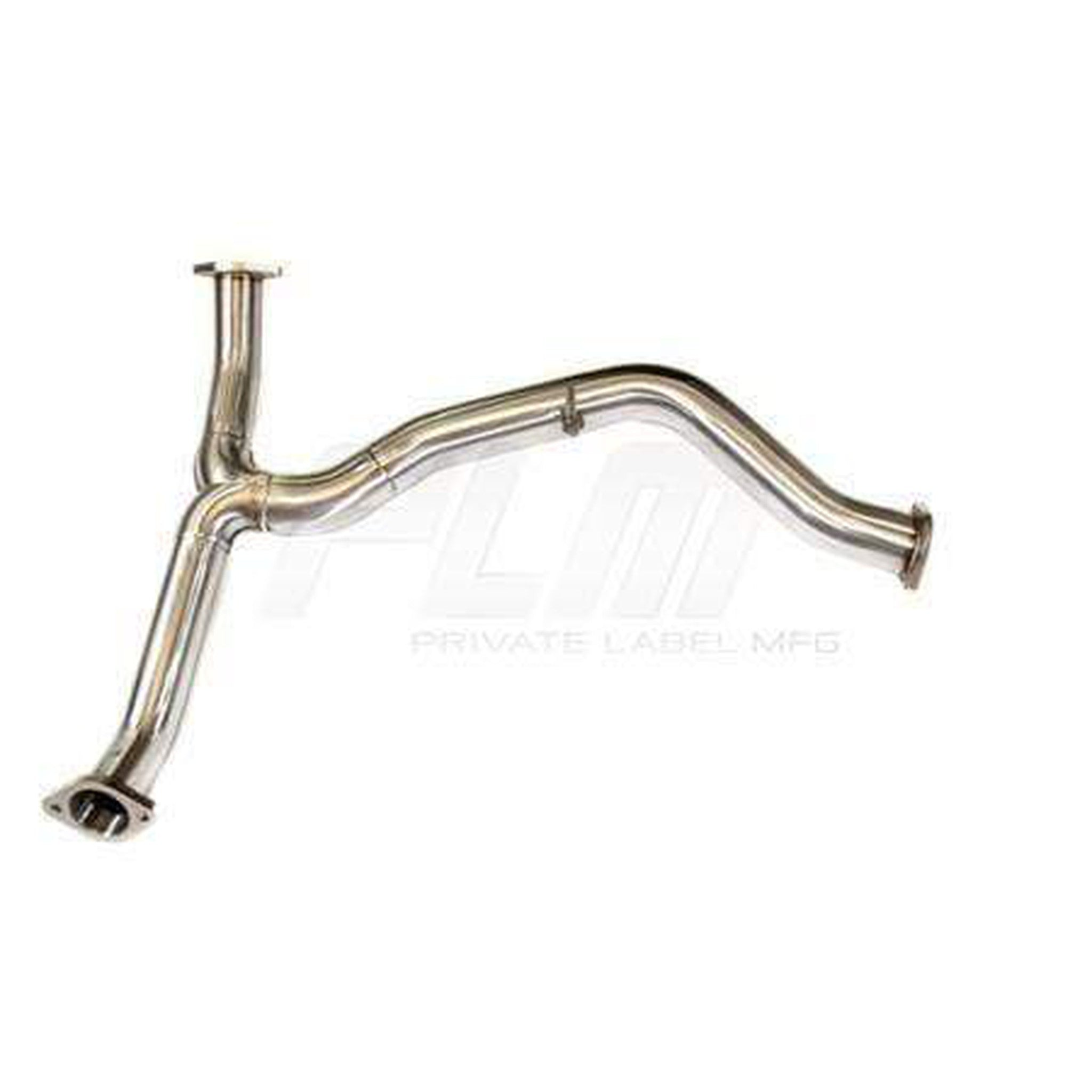 Private Label MFG Power Driven 3in Resonated Mid Pipe Subaru WRX / STI 2015-2021