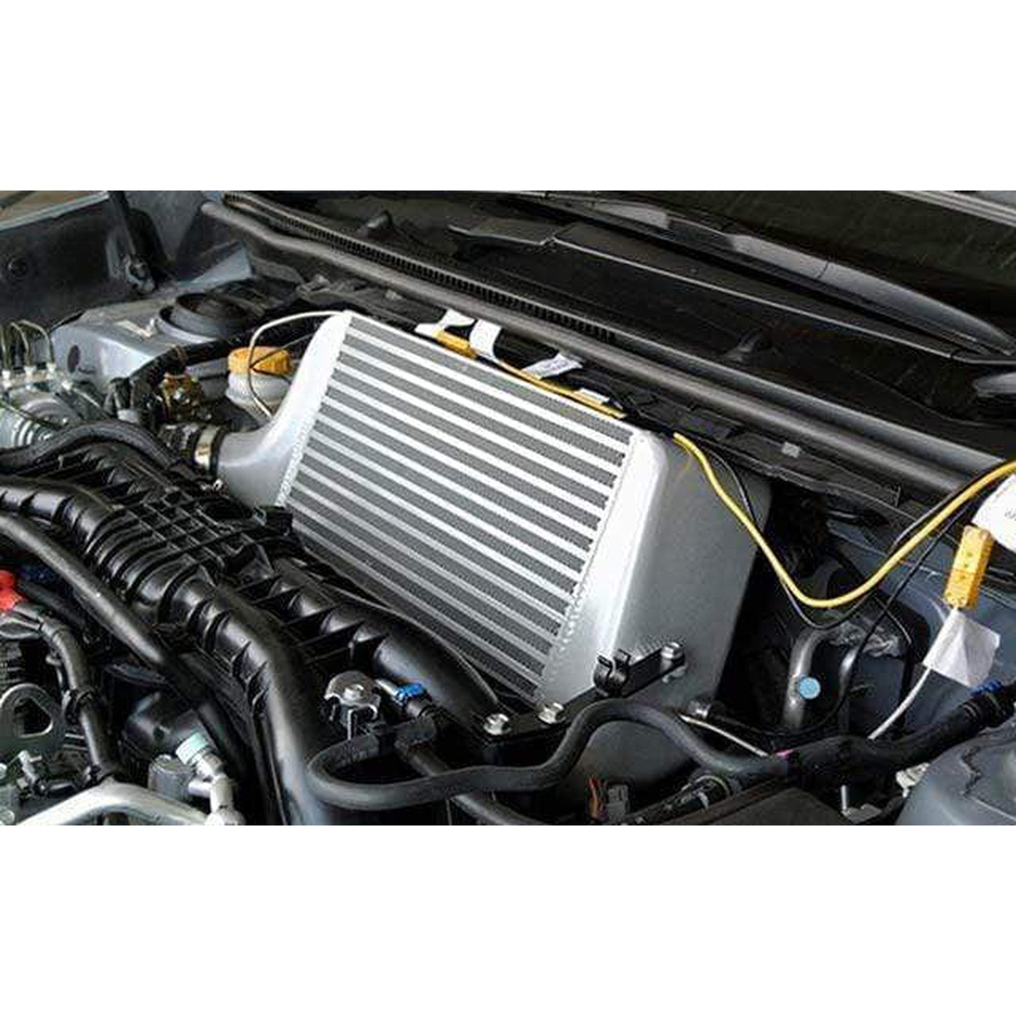 Process West Black Verticooler Top Mount Intercooler Subaru WRX 2015-2021 | PWTMIC14B