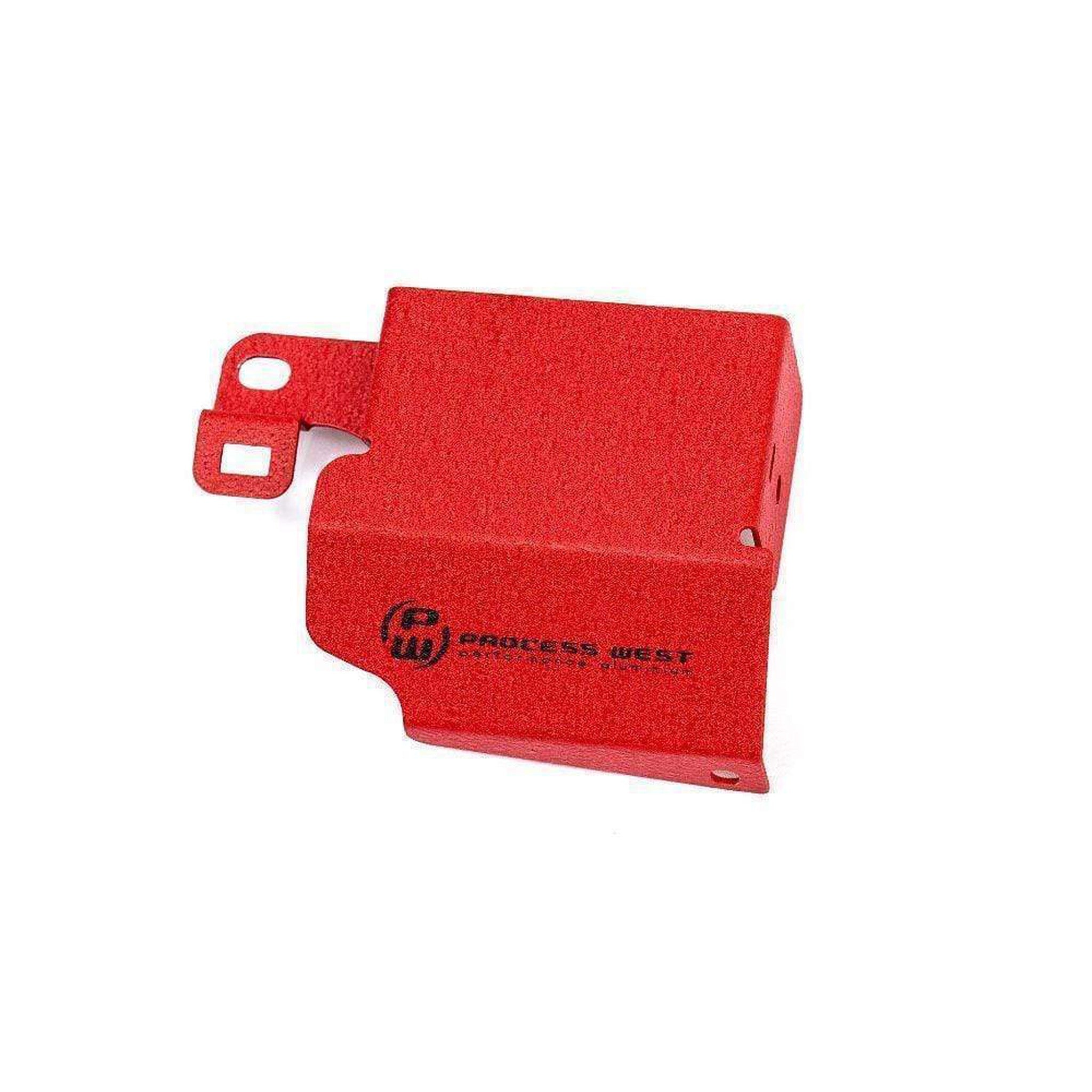 Process West Boost Soleniod Cover Red Subaru STI 2008-2021 | PWED01R