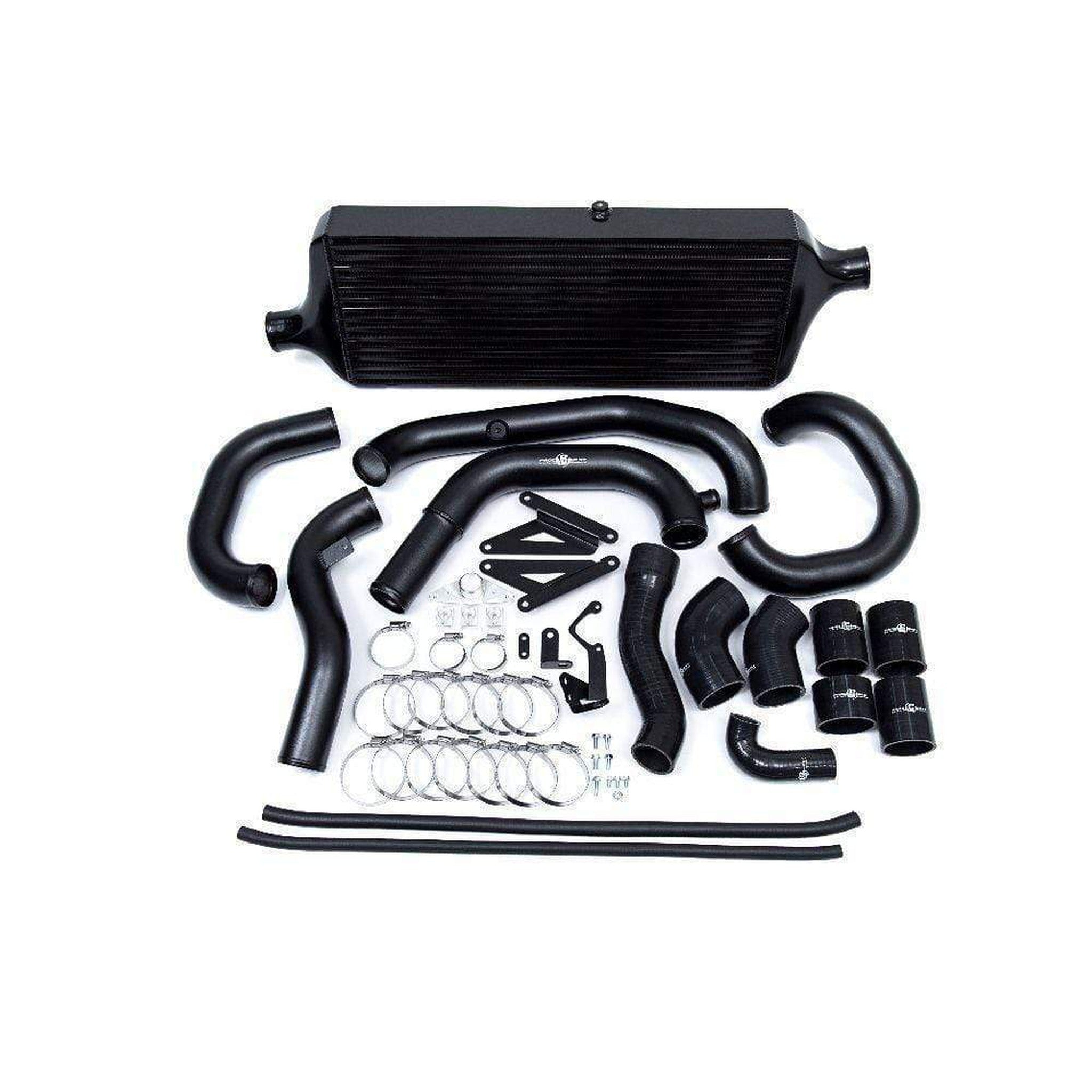 Process West Front Mount Intercooler Kit Black Subaru STI 2015-2021 | PWFMIC08B