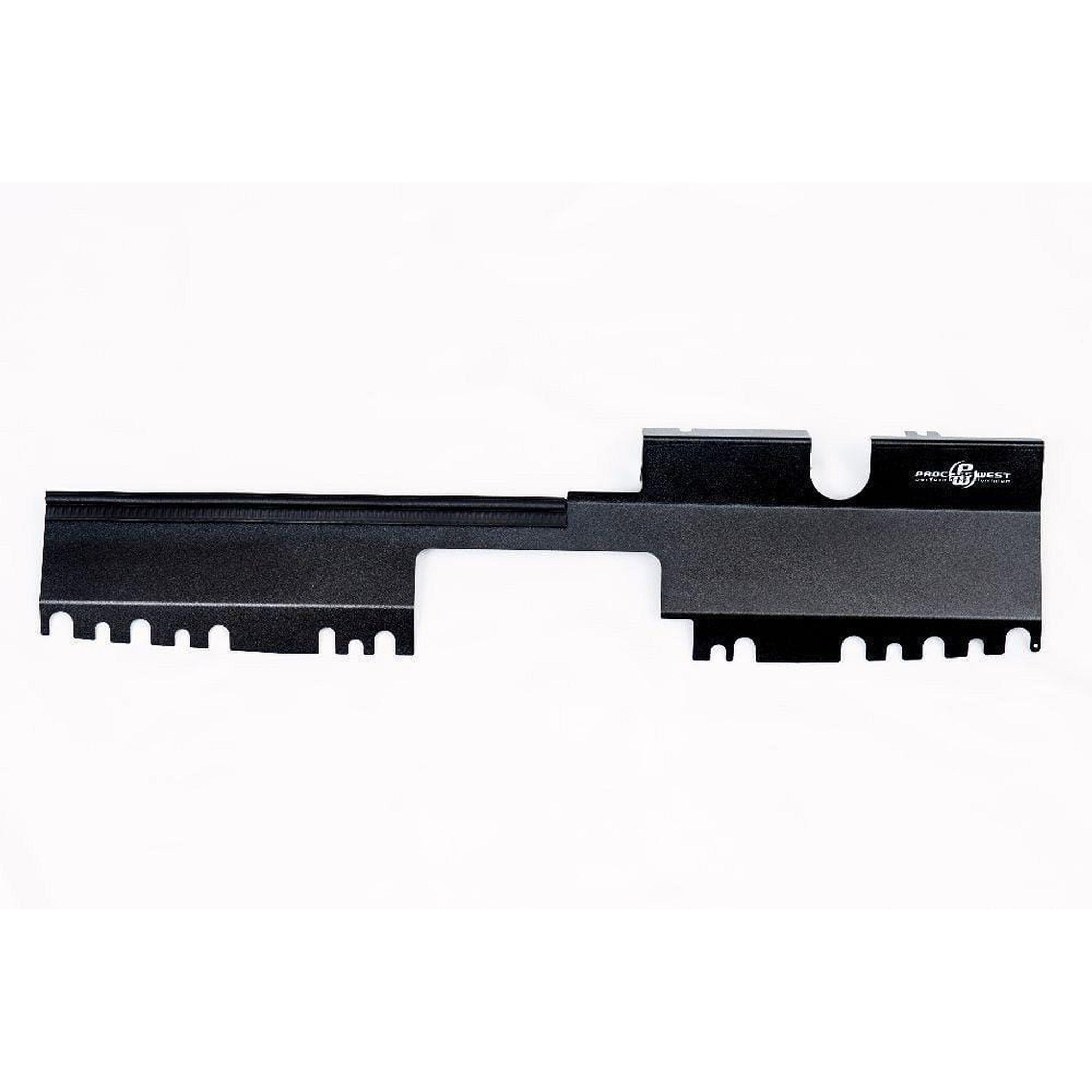 Process West Radiator Cover Black Factory Intake Subaru WRX / STI 2015-2021 | PWED03B