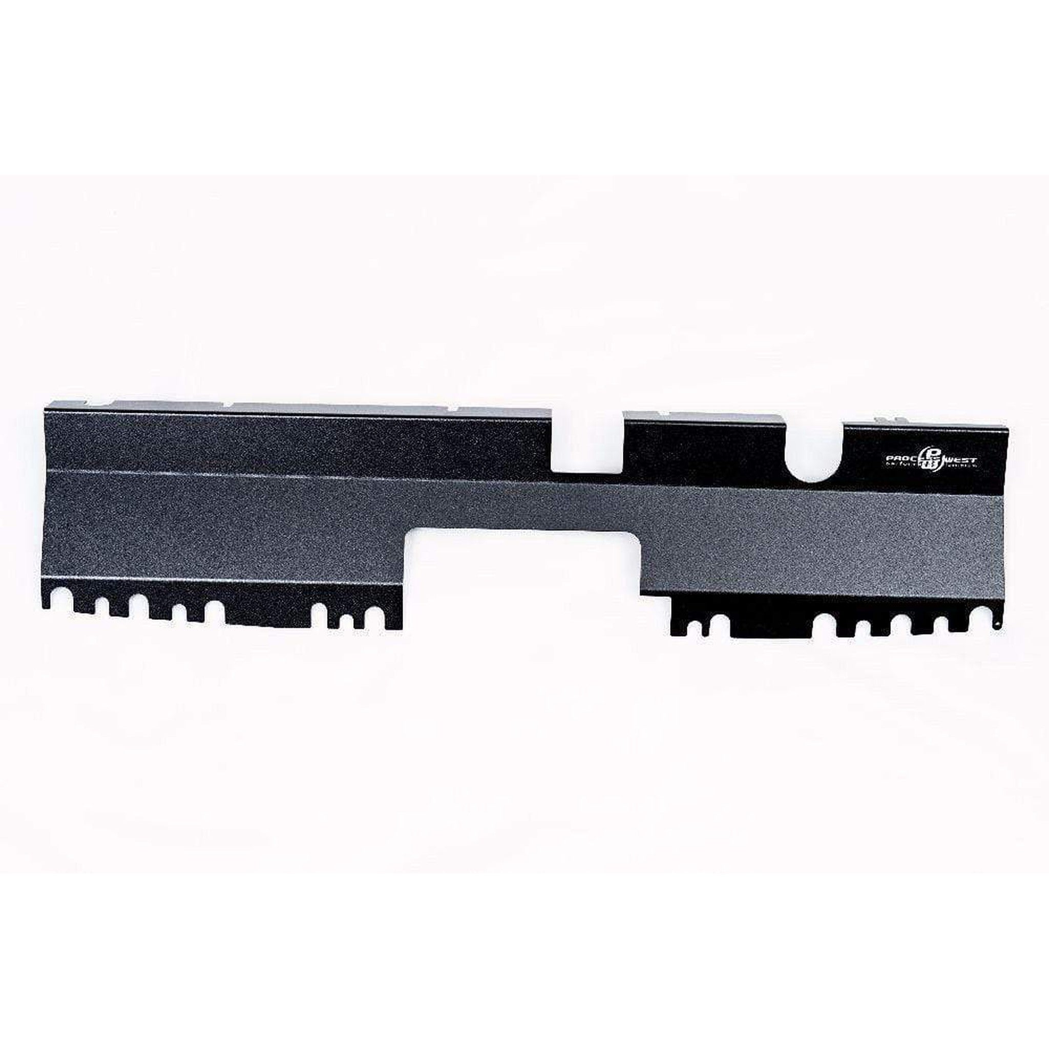 Process West Radiator Cover Black Non Factory Intake Subaru WRX / STI 2015-2021 | PWED04B