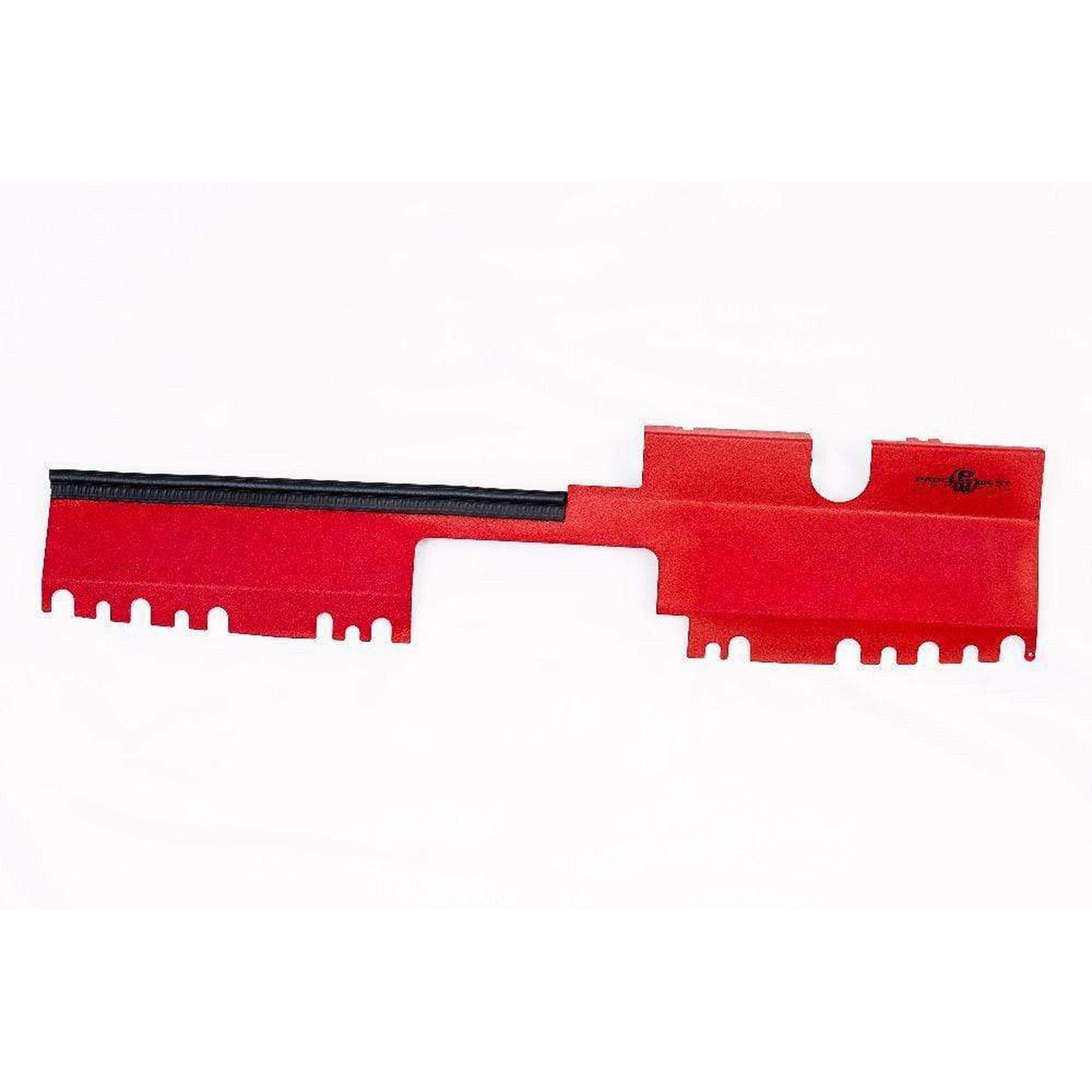 Process West Radiator Cover Red Factory Intake Subaru WRX / STI 2015-2021 | PWED03R