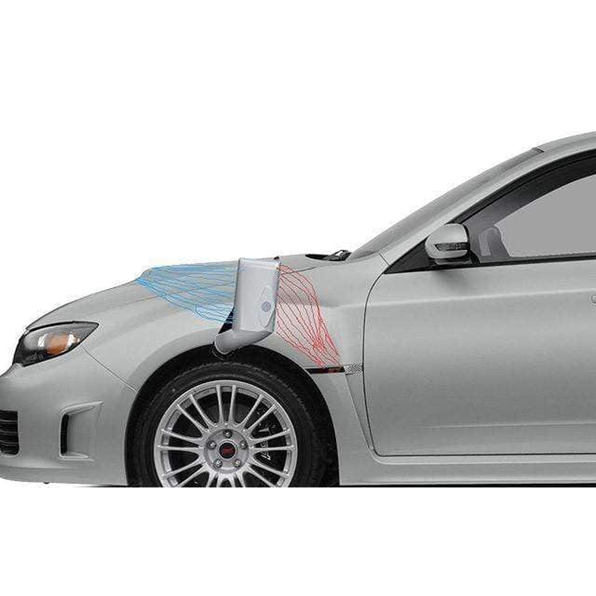 Process West Verticooler Top Mount Intercooler Black Subaru WRX 2008-2014 | PWTMIC13B