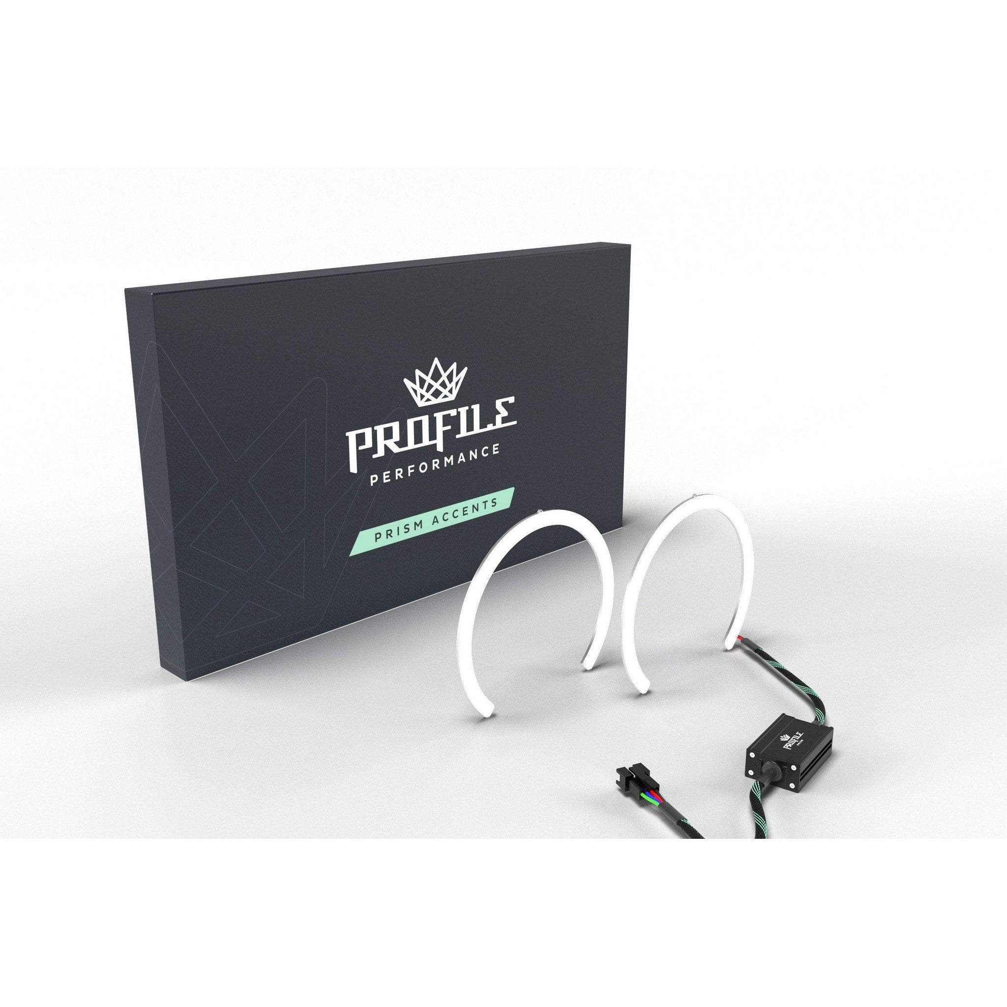 Profile Prism Halos Lighting Semi-Circles RGB