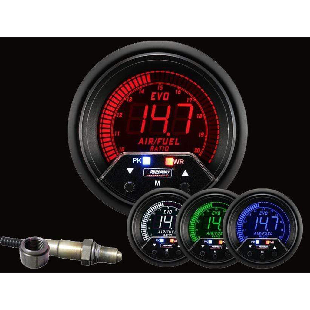 Prosport 52mm Premium EVO Wideband Digital Air Fuel Ratio Kit
