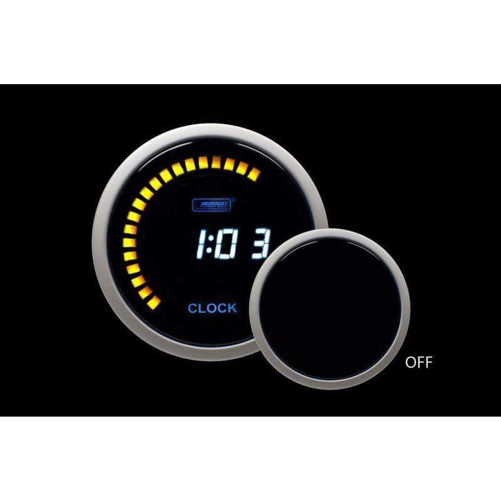 Prosport Blue 12 Volt Digital Clock