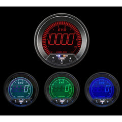 Prosport Gauges 3-3/8" Premium EVO Series Tachometer with Peak/Warning