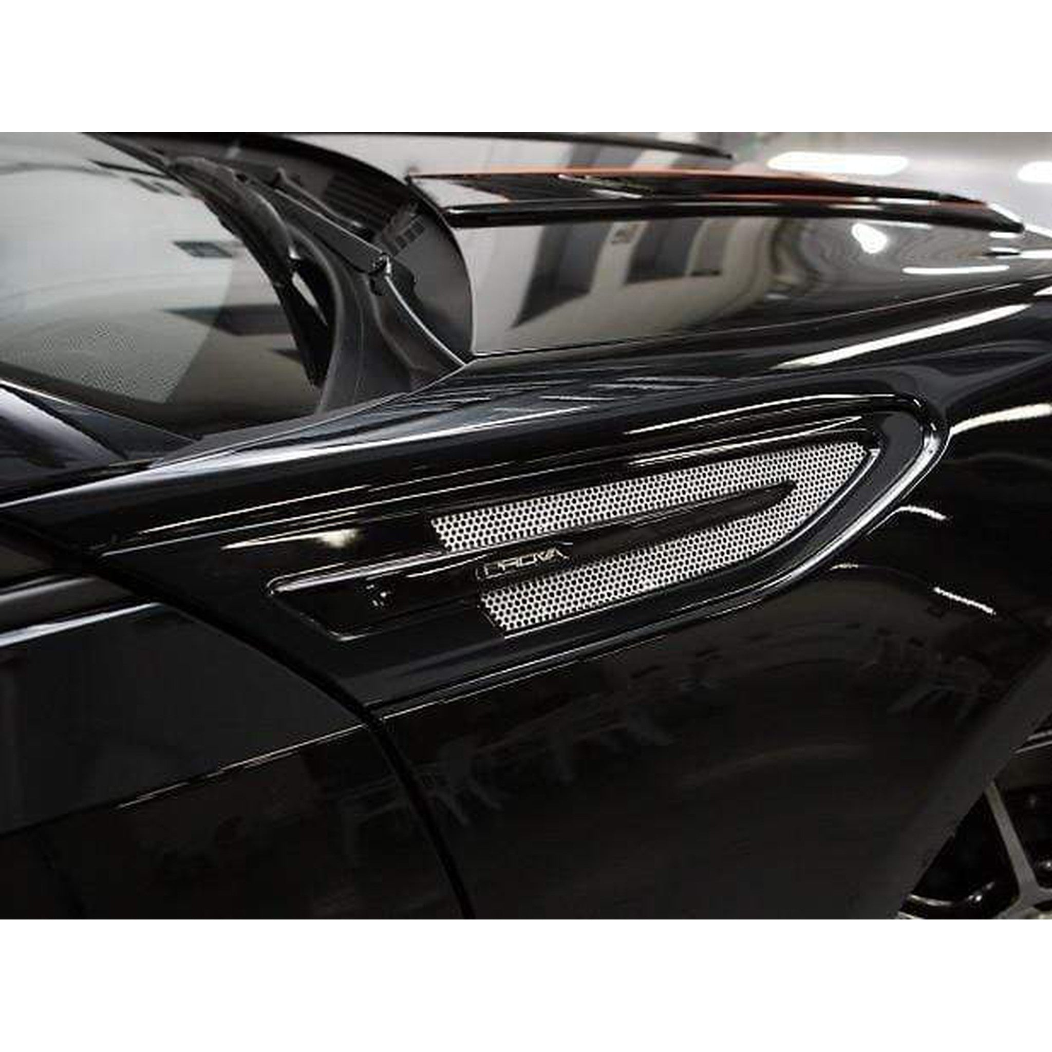 Prova Front Fender Emblem Dark Grey Metallic Scion FR-S 2013-2016 / Subaru BRZ 2013-2020