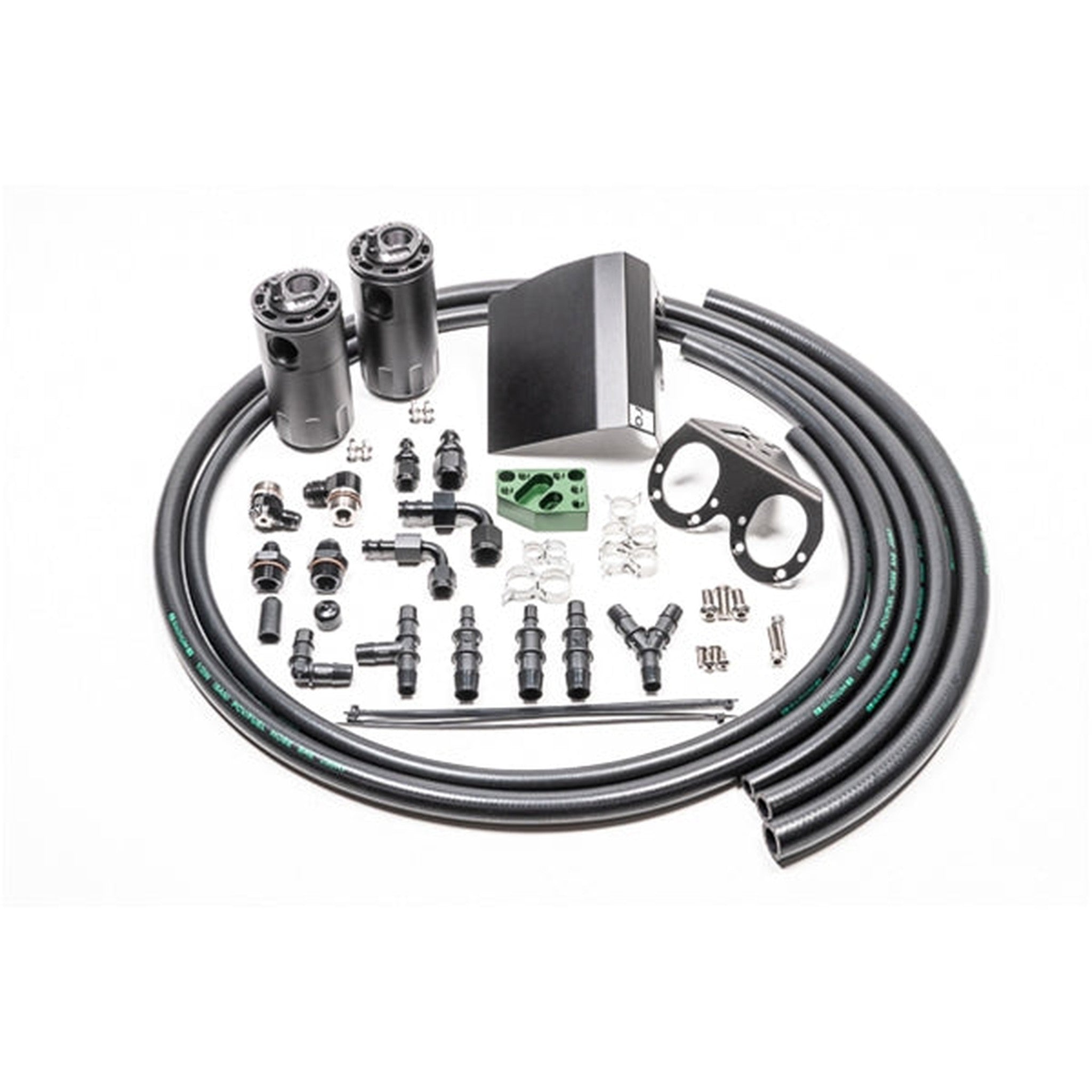 Radium Dual Catch Can Fluid Lock Kit Subaru WRX 2002-2014 / STI 2004-2021 | 20-0608-FL
