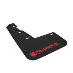 Rally Armor Black Mud Flap Red Logo (Altered Font) Subaru WRX / STI Sedan 2015-2021