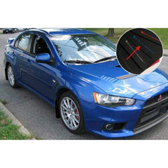 Rally Armor Black Mud Flap w/ Blue Logo Mitsubishi EVO X