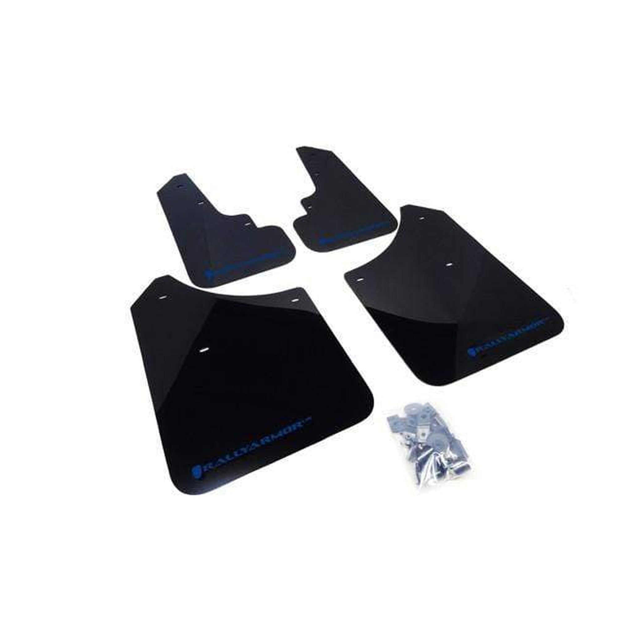 Rally Armor Black Mud Flap w/ Blue Logo Subaru Forester 2003-2008