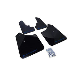 Rally Armor Black Mud Flap w/ Blue Logo Subaru Forester 2003-2008