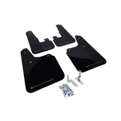 Rally Armor Black Mud Flap w/ Grey Logo Subaru Outback 2010-2014