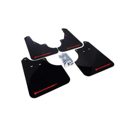 Rally Armor Black Mud Flap w/ Red Logo Subaru Forester 2009-2013