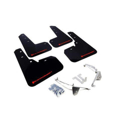 Rally Armor Black Mud Flap w/ Red Logo Subaru XV Crosstrek 2013-2017