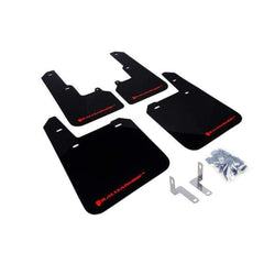 Rally Armor Black Mud Flap w/ Silver Logo Subaru Outback 2015-2016