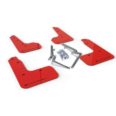 Rally Armor Red UR Mud Flap Black Logo Honda Civic Sport Touring Hatch 17-21 | MF51-UR-RD/BLK