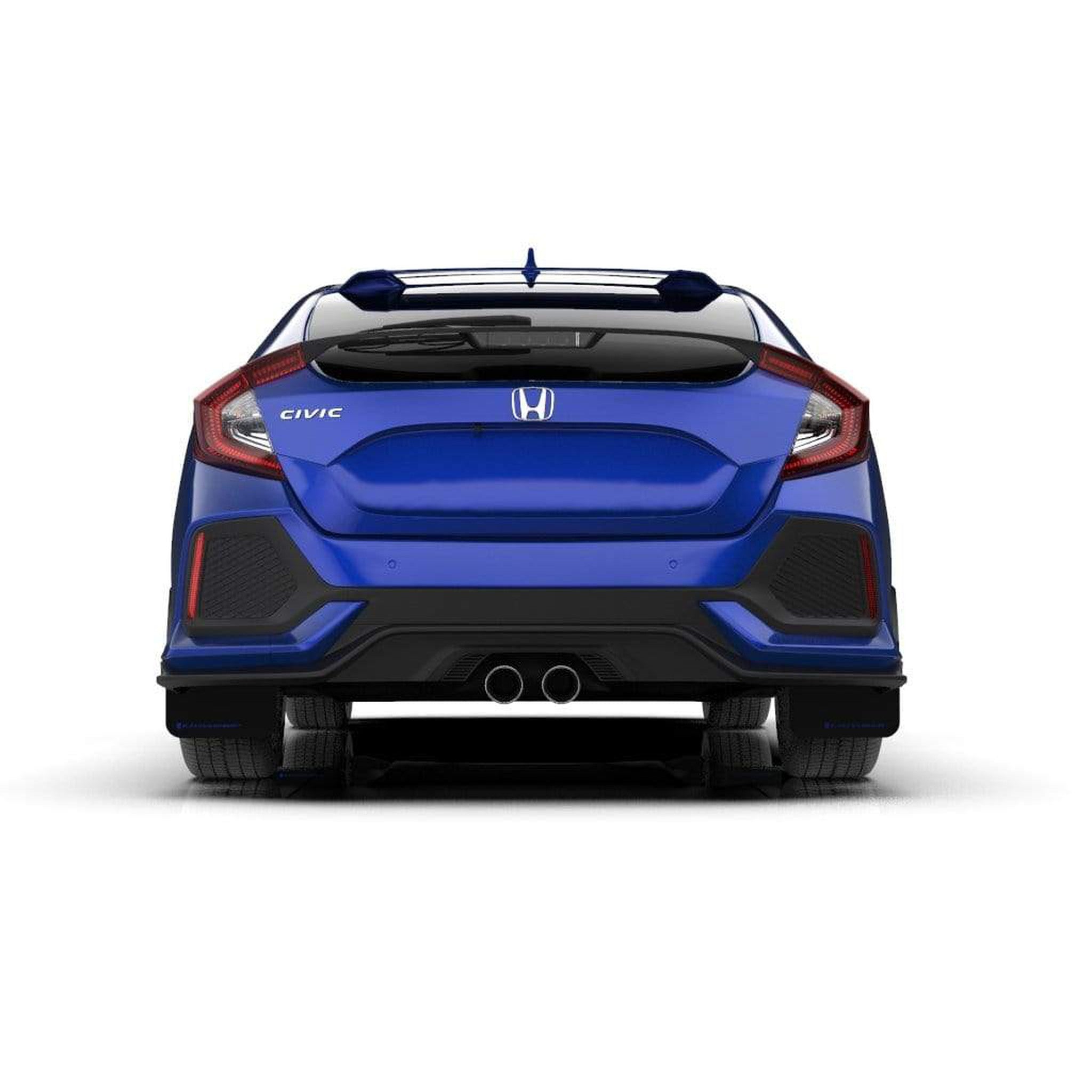 Rally Armor UR Black Mud Flap w/ Blue Logo Honda Civic Si 2016-2020