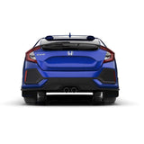 Rally Armor UR Black Mud Flap w/ Blue Logo Honda Civic Si 2016-2020