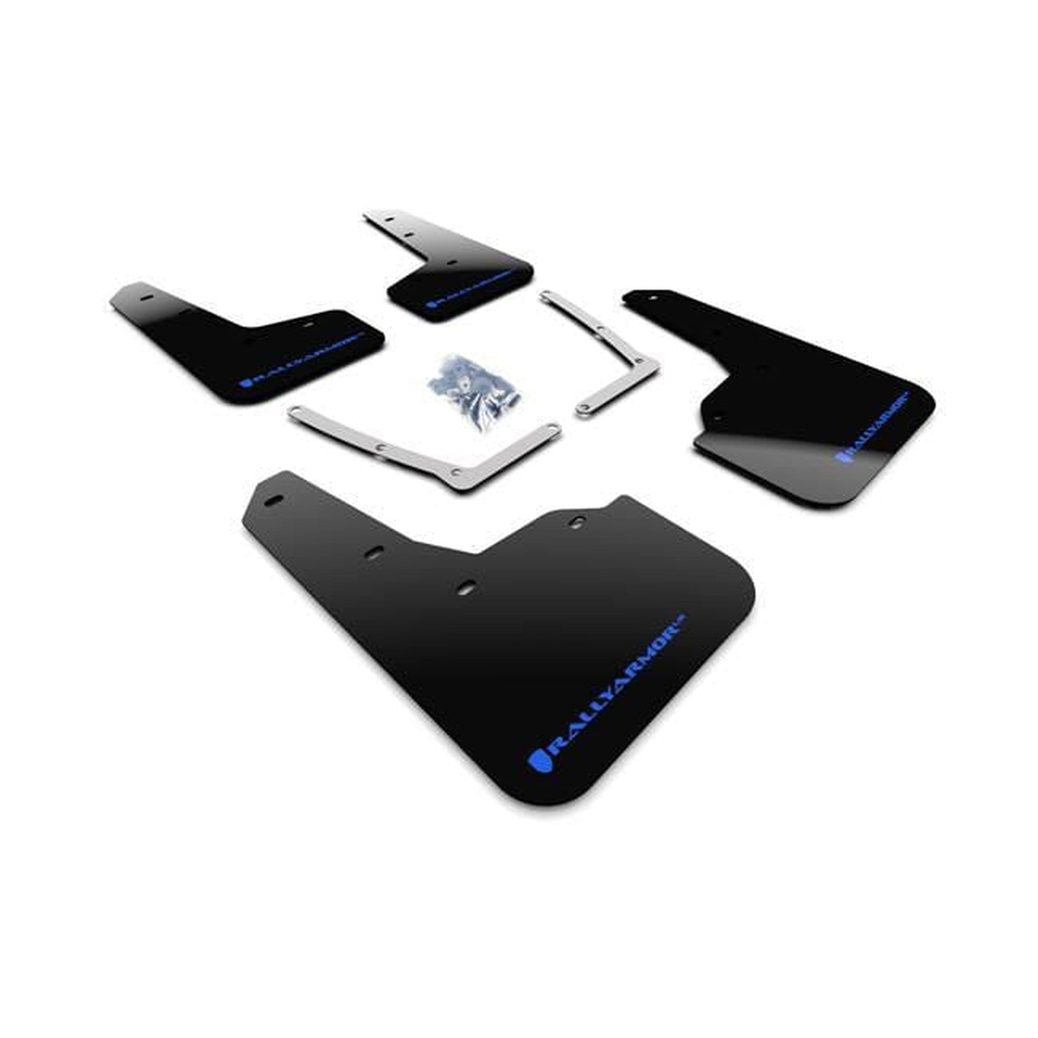 Rally Armor UR Black Mud Flap w/ Blue Logo Honda Civic Si 2016-2020