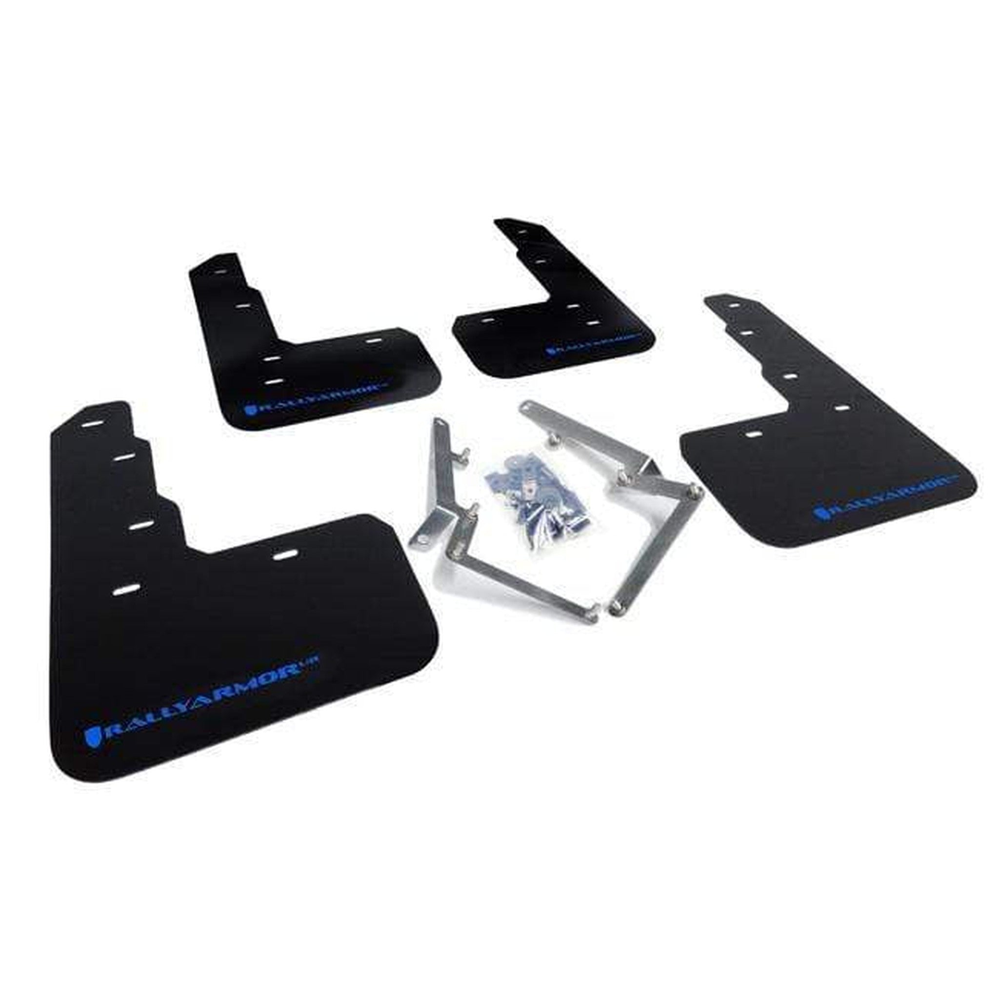 Rally Armor UR Black Mud Flap w/ Blue Logo Honda Civic Type-R 2017-2020