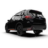 Rally Armor UR Black Mud Flap w/ Orange Logo Subaru Forester 2019+