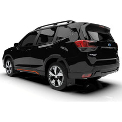 Rally Armor UR Black Mud Flap w/ White Logo Subaru Forester 2019+
