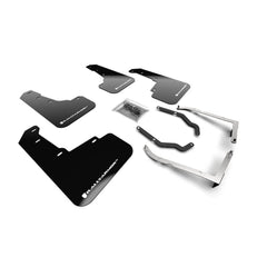Rally Armor UR Black Mud Flap w/ White Logo Subaru XV Crosstrek Lift/AT 2018-2019