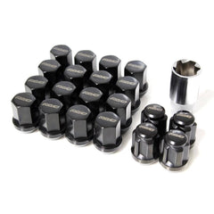 Rays M12x1.5 Black Lug Nuts | W191215B