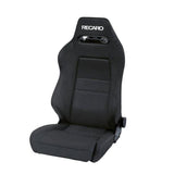 Recaro Speed S Seat - Black Avus/Black Avus w/White Logo