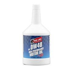 Red Line 0W40 Motor Oil Quart | 11104